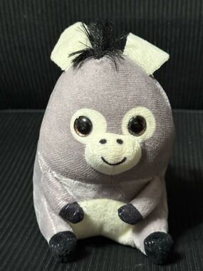 🫏 Cute Donkey Plush Toy – Nanco Bean Filled Small Stuffed Animal